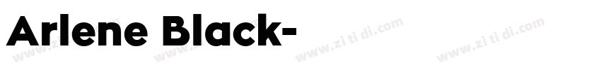 Arlene Black字体转换